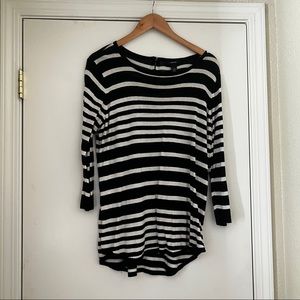 Alfani striped shirt 3/4 sleeve